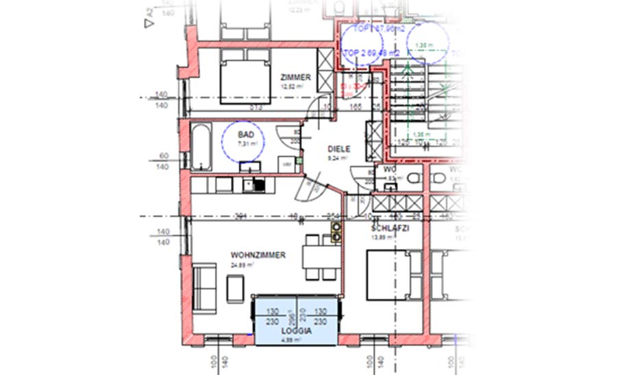 Zebau Immobilien | 3 Zimmer Eigentumswohnung in Bad Ischl